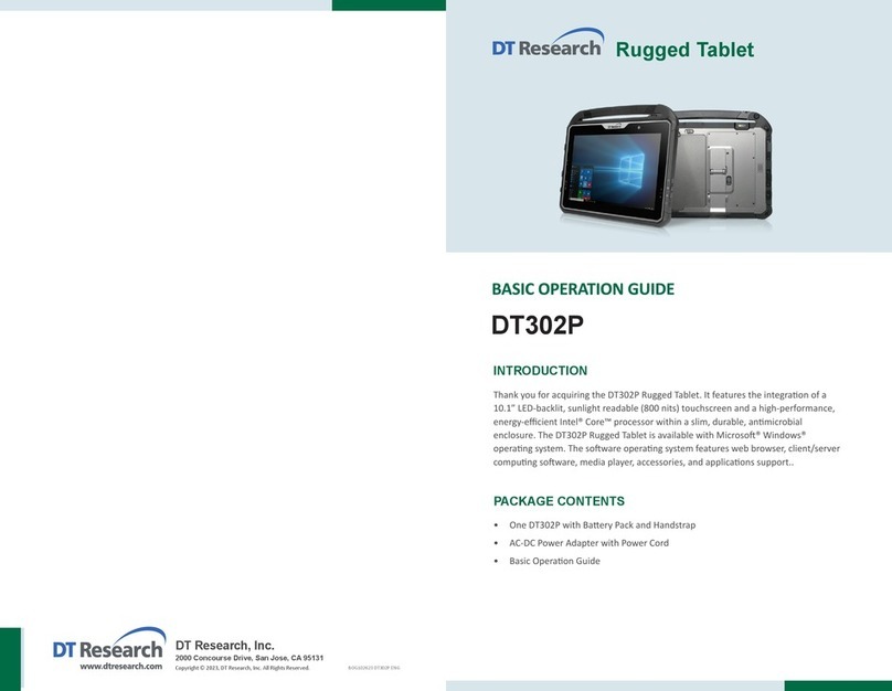DT Research DT302P Assembly instructions