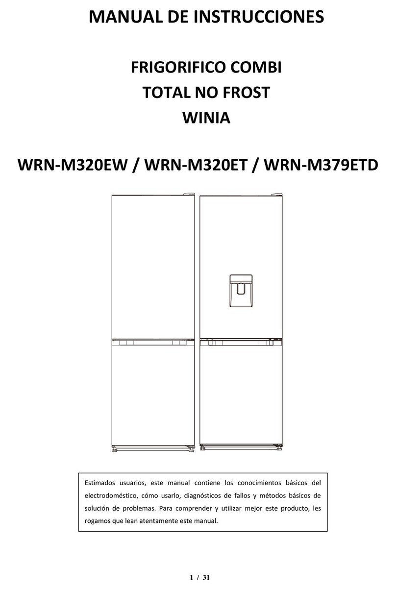 WINIA WRN-M320EW instruction manual