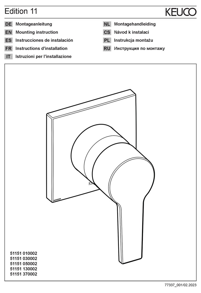 KEUCO Edition 11 51151 010002 User guide