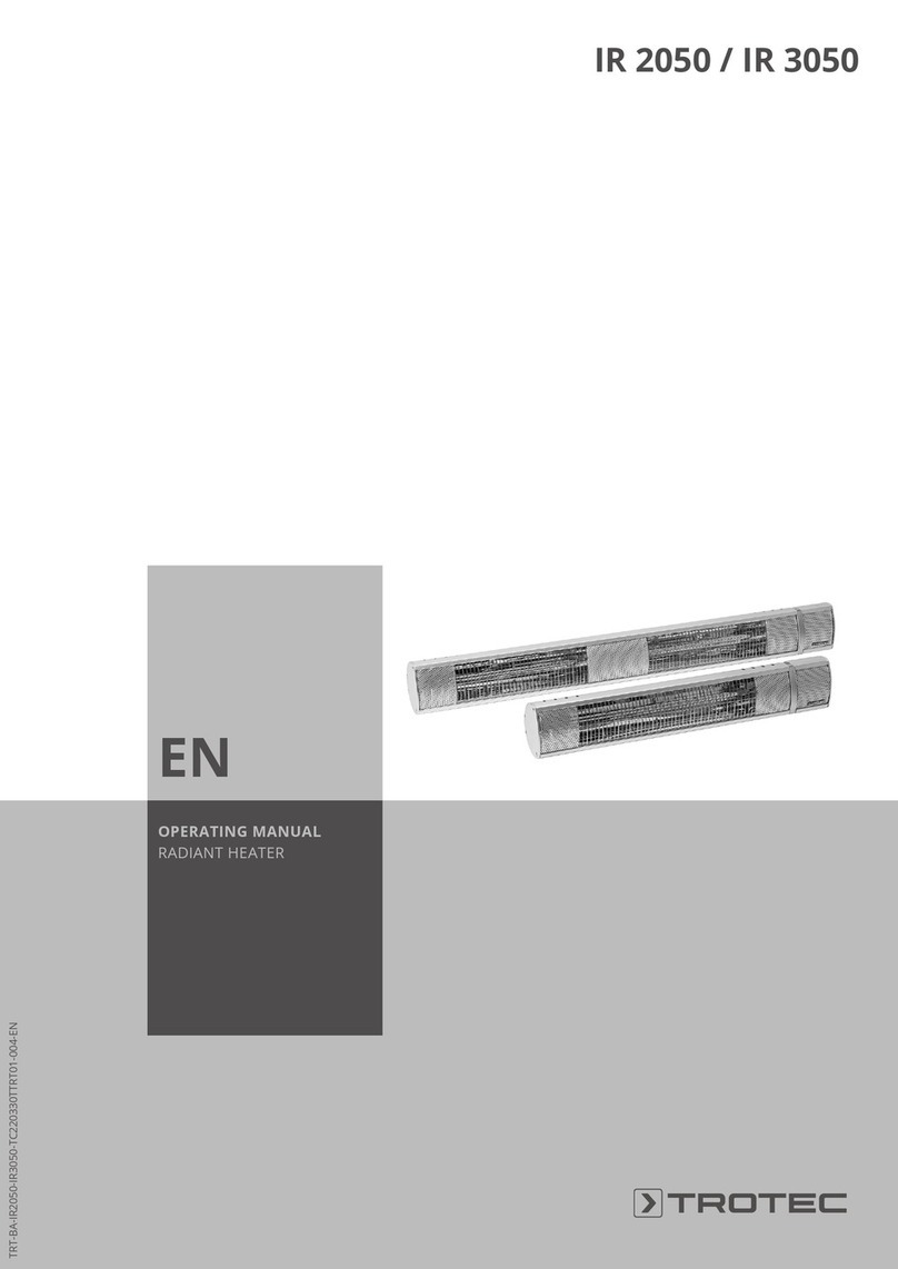 Trotec IR 3050 User manual
