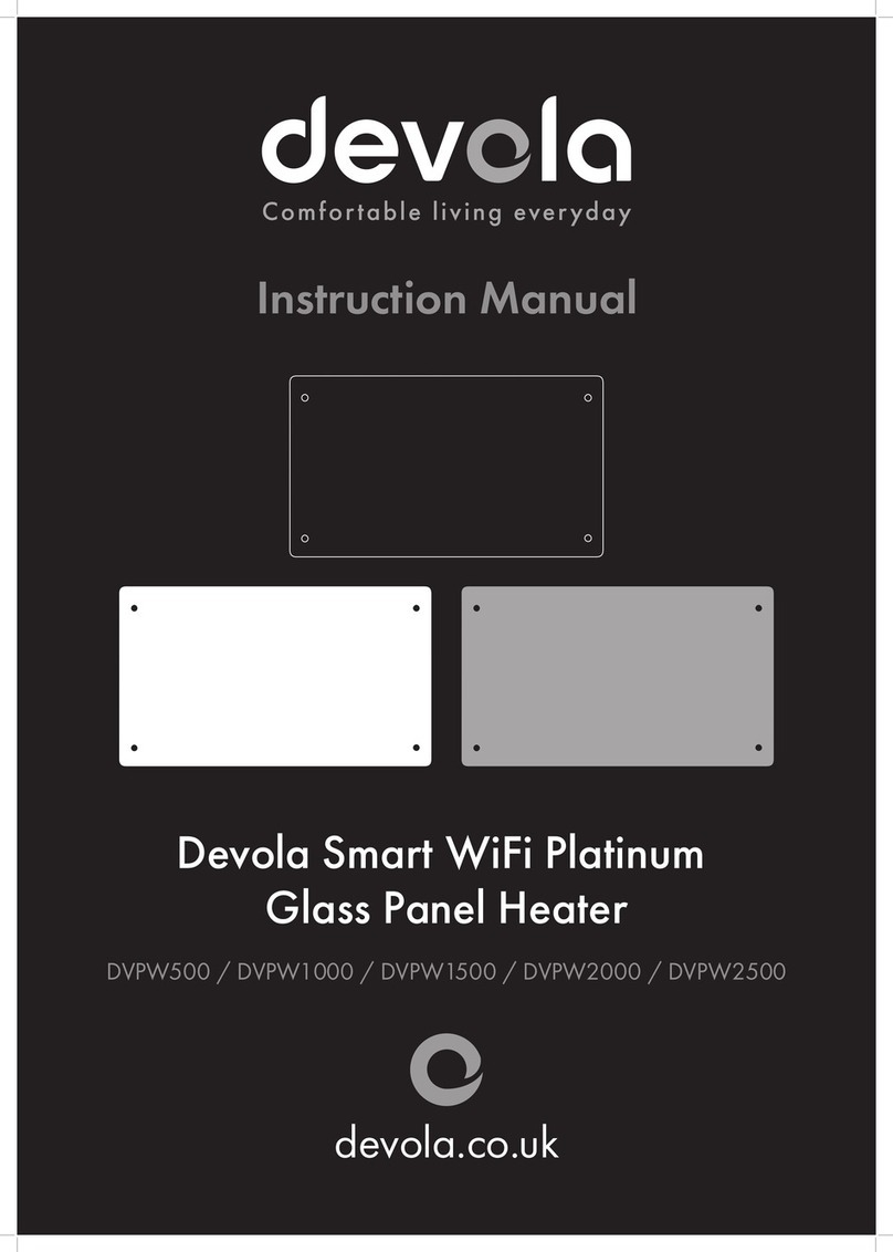 DEVOLA DVPW500 instruction manual