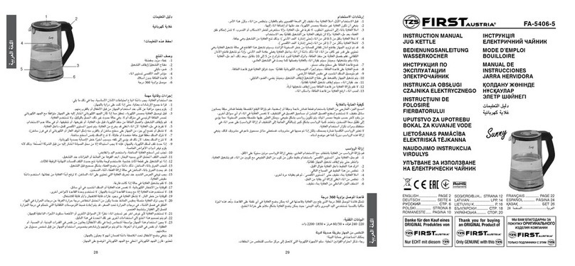 TZS First AUSTRIA FA-5406-5 instruction manual