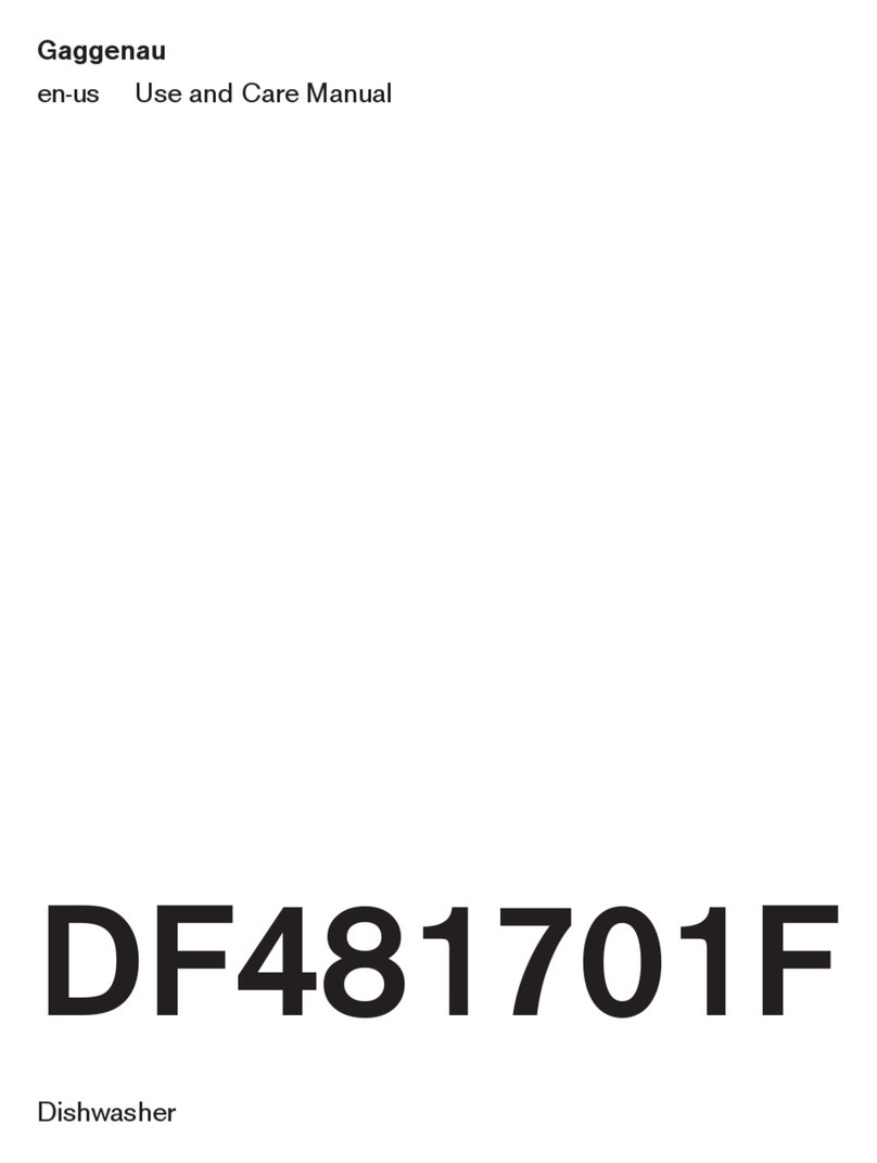 Gaggenau 400 Series use and care manual