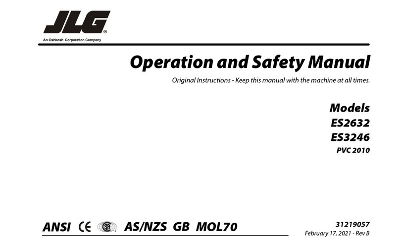 Oshkosh Corporation JLG ES2632 Operation and safety manual