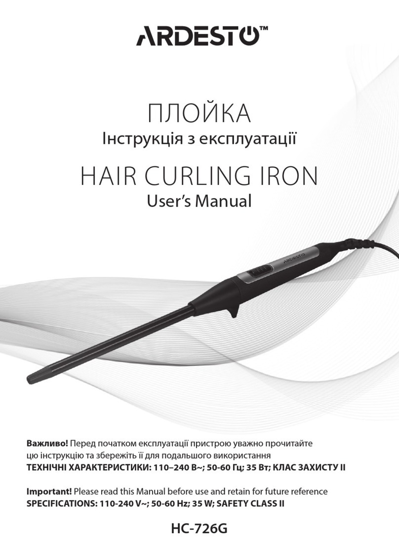 ARDESTO HC-726G user manual