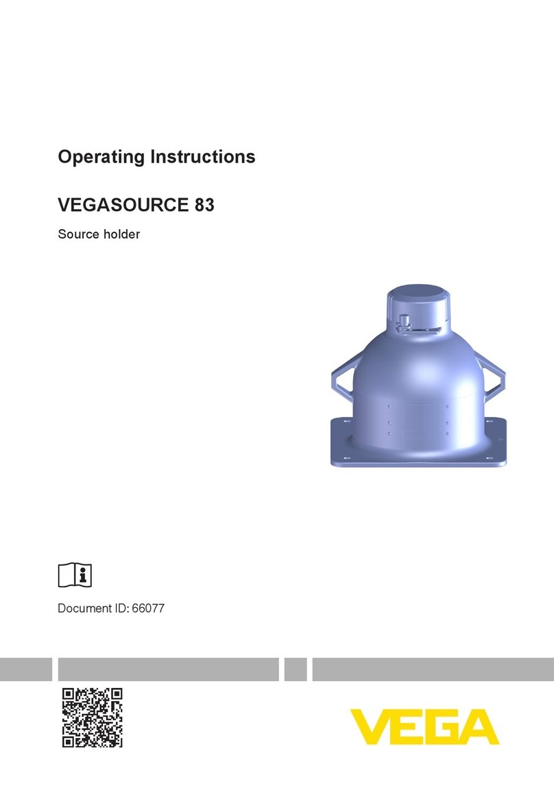 Vega VEGASOURCE 83 User manual