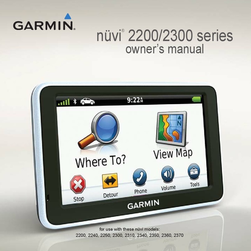 Garmin nuvi 2310 owner's manual