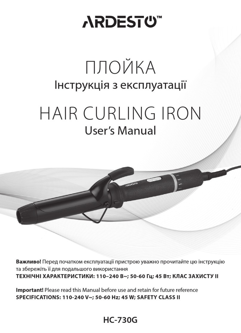 ARDESTO HC-730G User manual