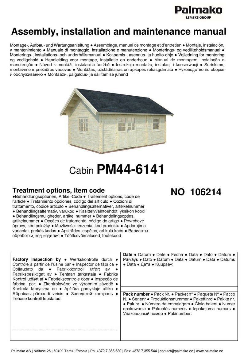 Lemeks 106214 Assembly, installation and maintenance manual