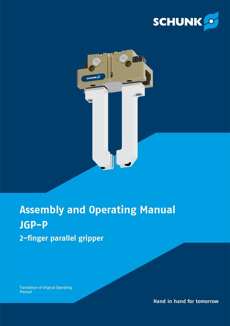 SCHUNK JGP-P 40 Assembly and operating manual