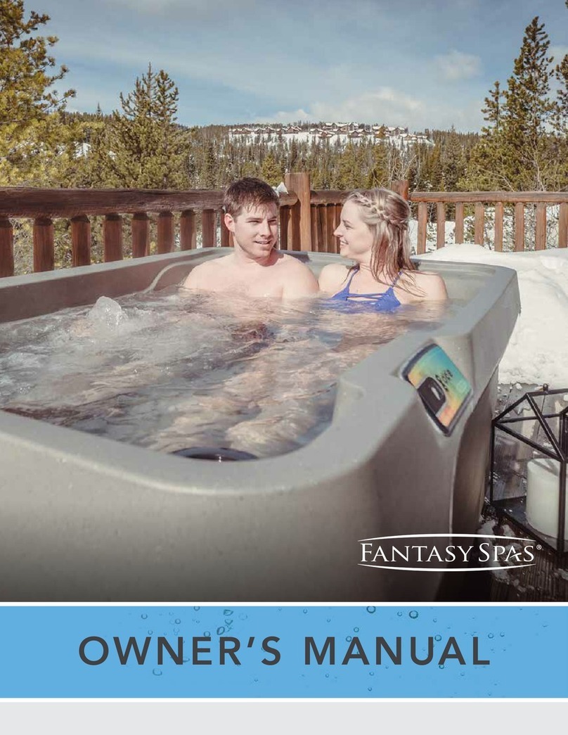 Fantasy Spas Aspire owner's manual