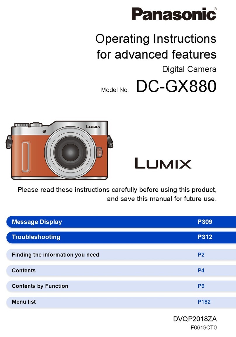 Panasonic Lumix DC-GX880 Owner's manual Panasonic Lumix DC-GX880 Owner's manual