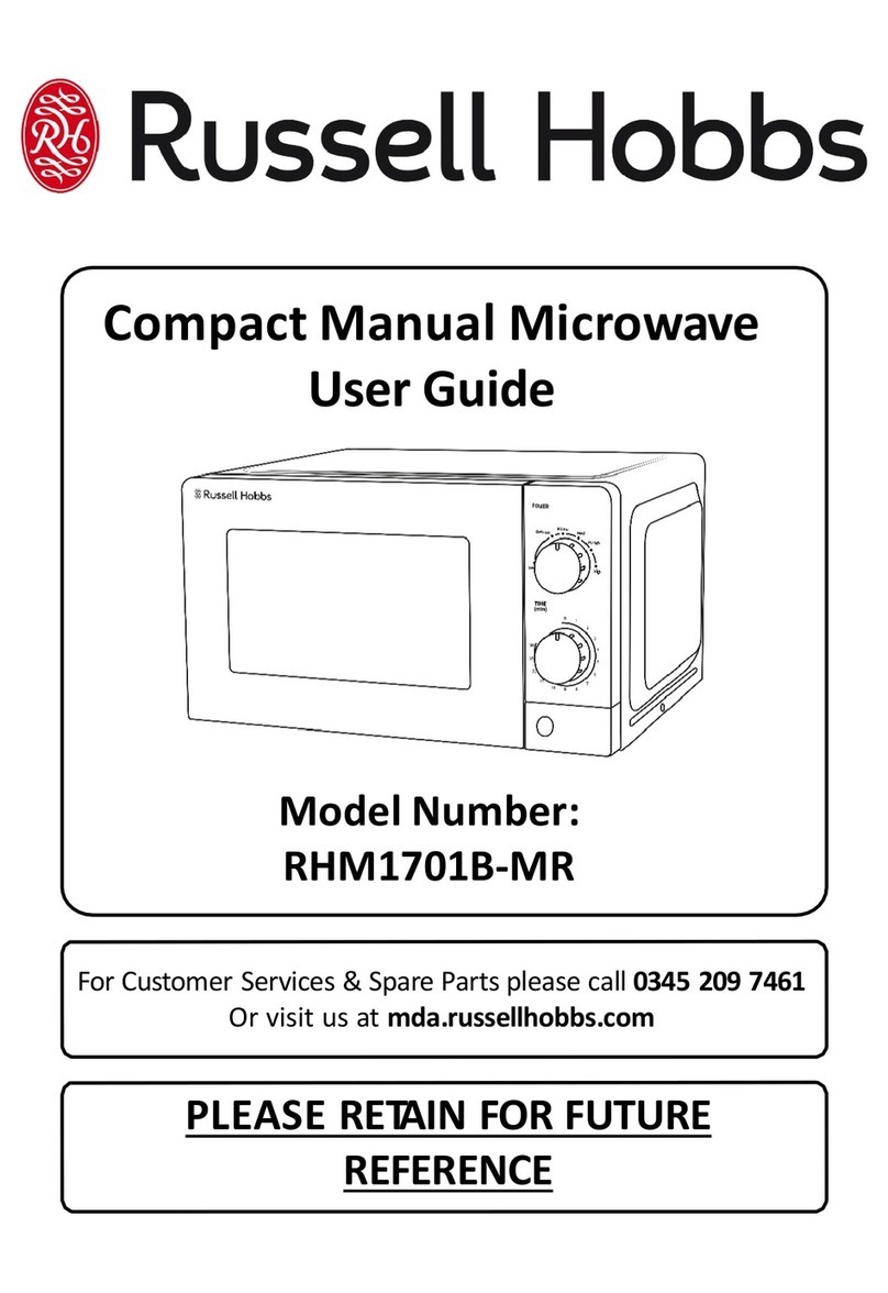 Russell Hobbs RHM1701B-MR user guide