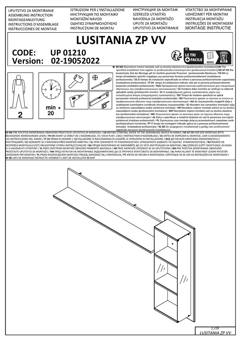 Lazurit LUSITANIA ZP VV UP 01210 User manual