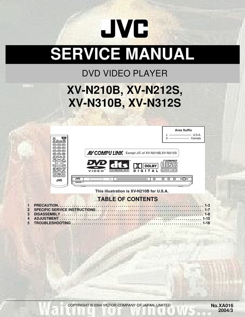JVC XV-N212S User manual