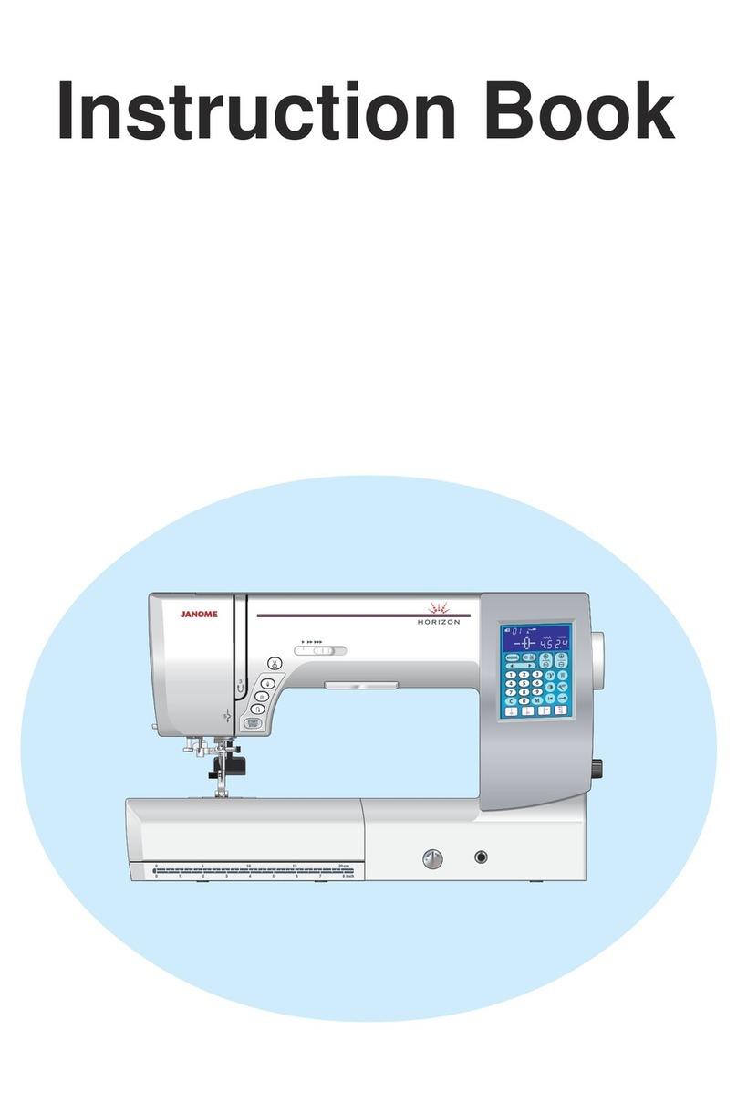 Janome Horizon Memory Craft 8200 QCP Special... User manual