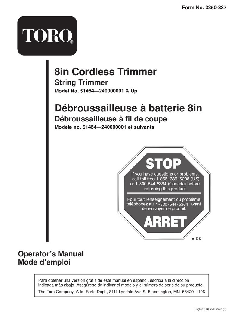 Toro 51464 User manual