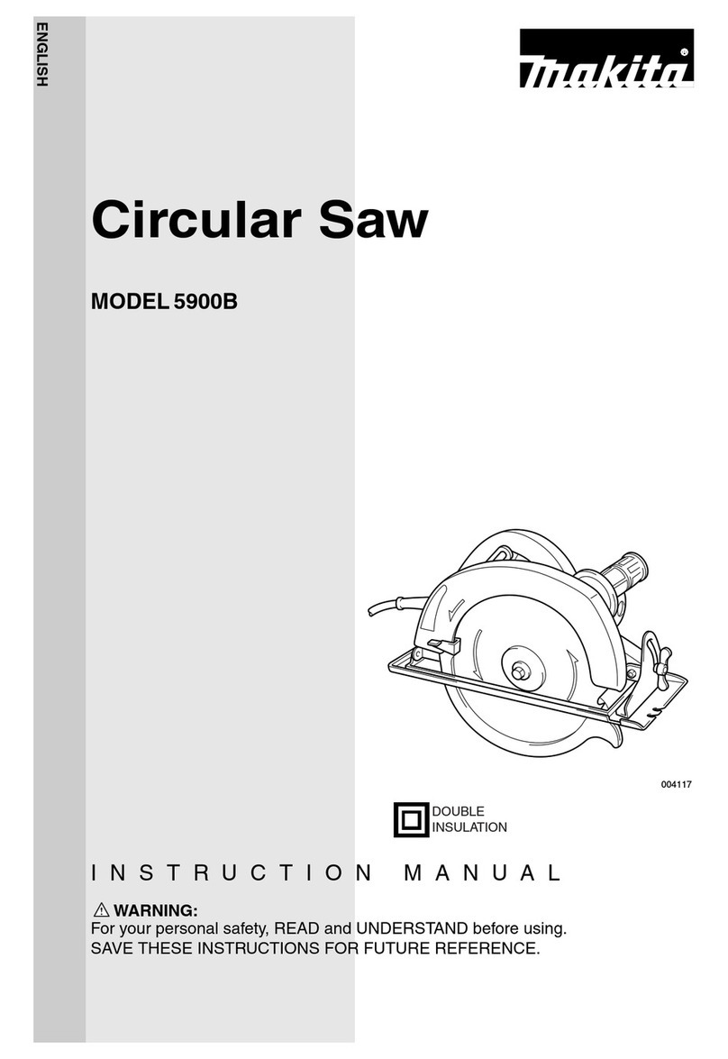 Makita 5900B User manual Makita 5900B User manual