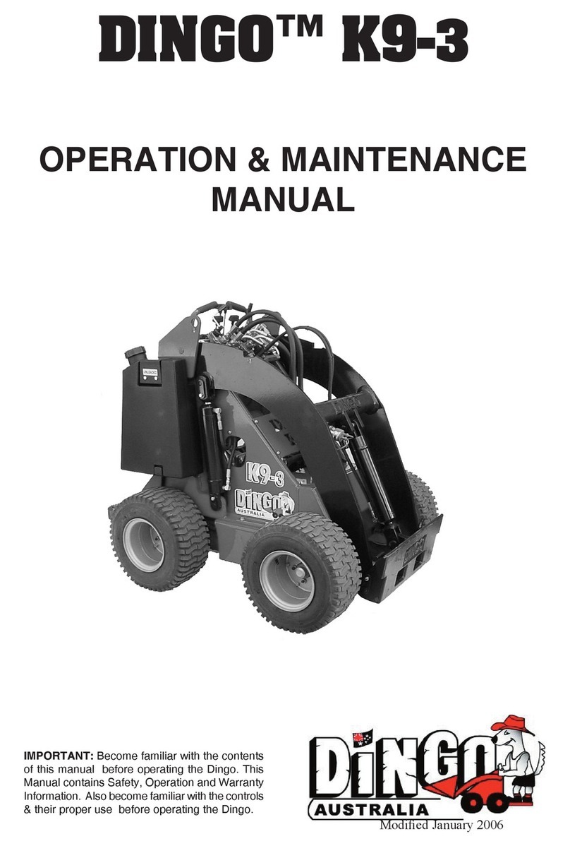 DINGO K9-3-V Operation & maintenance manual