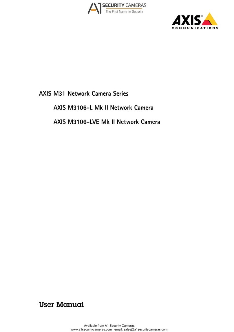 Axis M3106-L Mk II User manual Axis M3106-L Mk II User manual