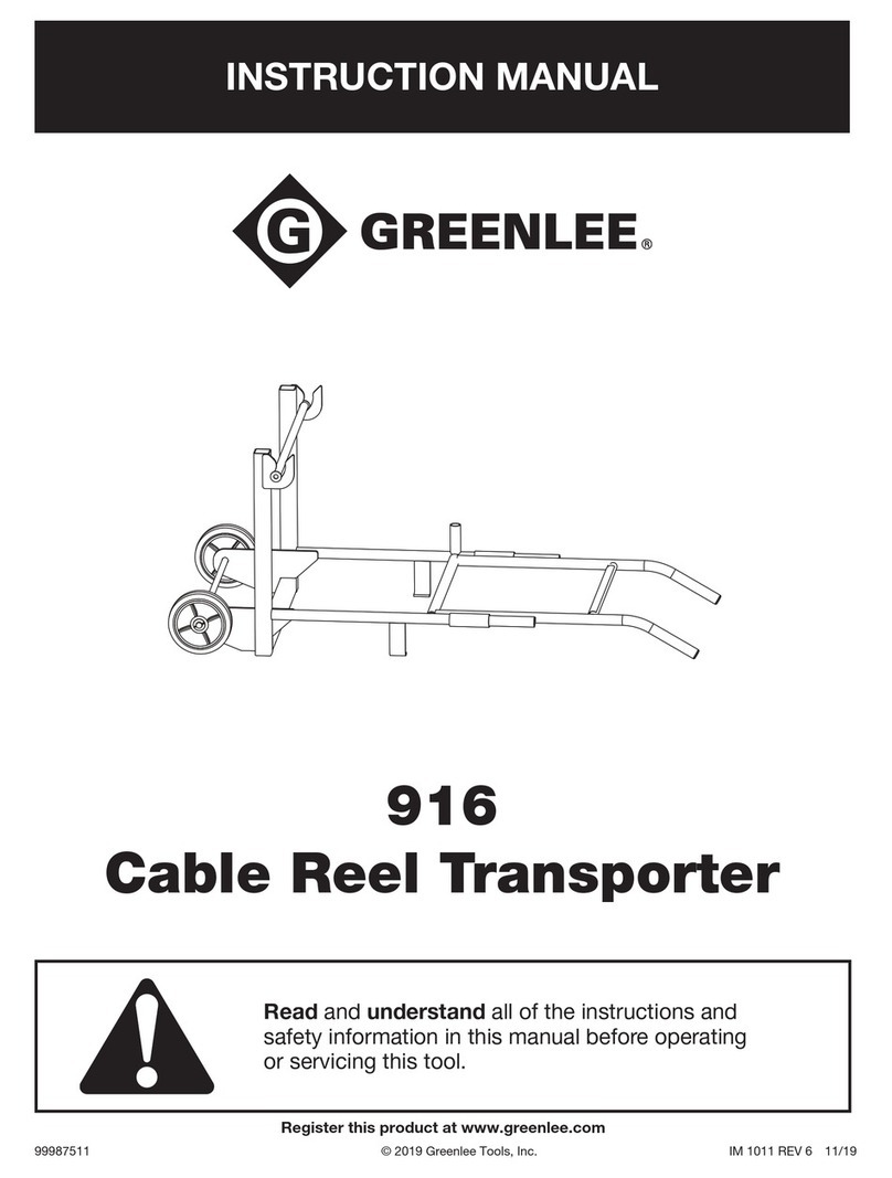 Greenlee 916 instruction manual