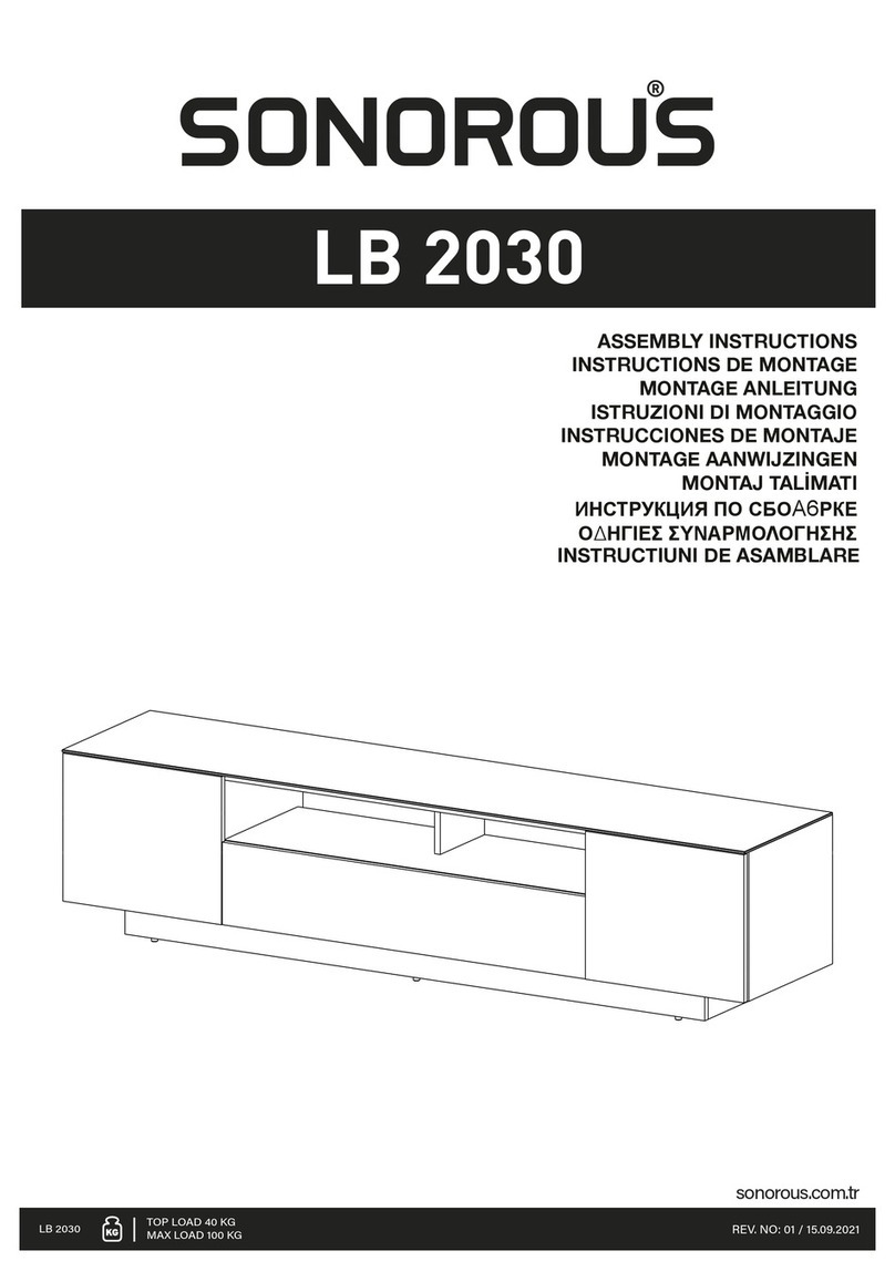 Sonorous LB 2030 User manual
