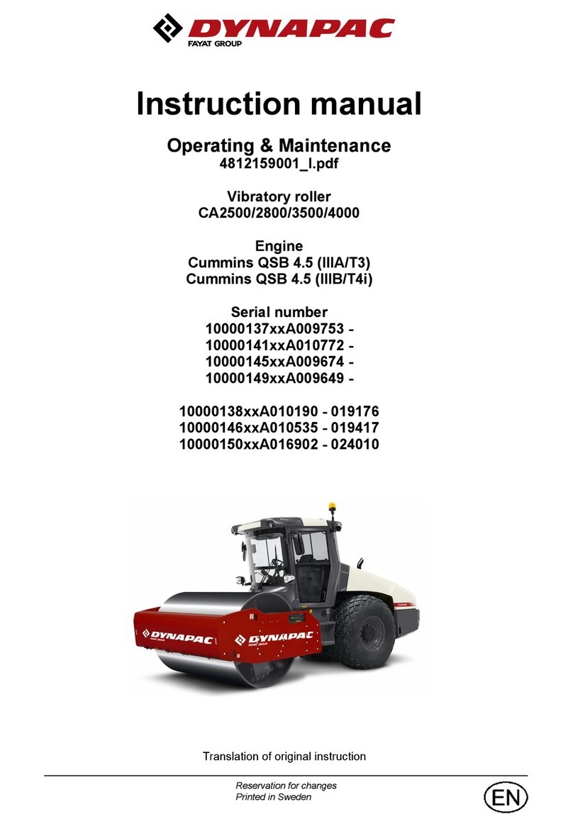 Fayat Group DYNAPAC CA2800 User manual