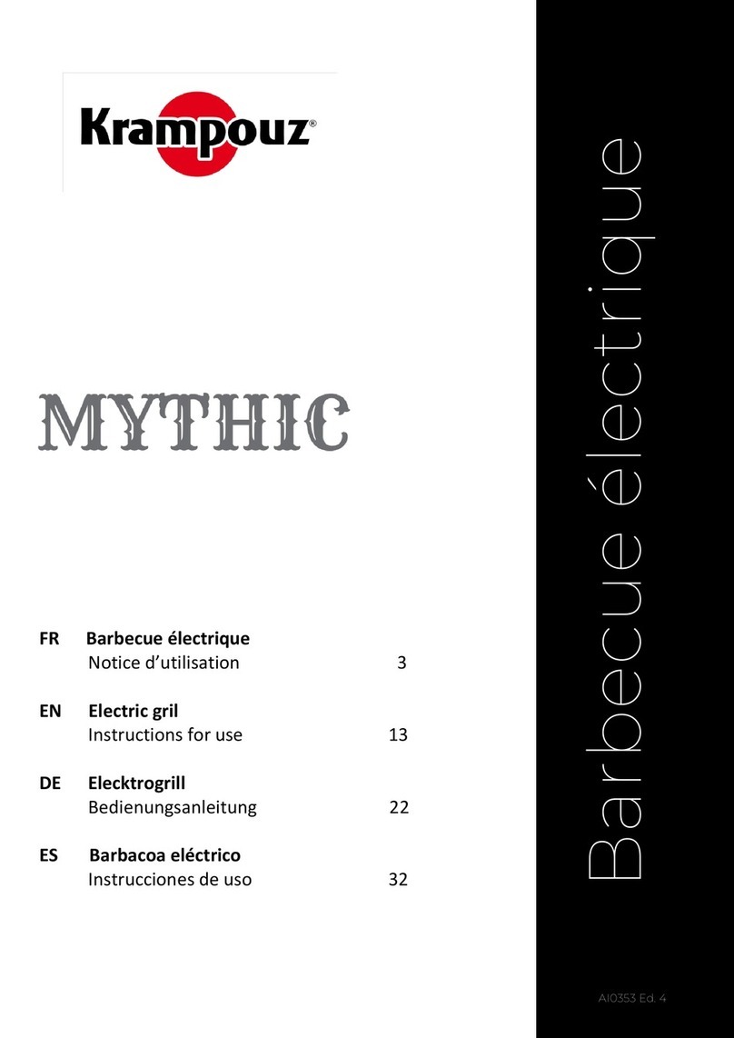 Krampouz MYTHIC Instructions for use
