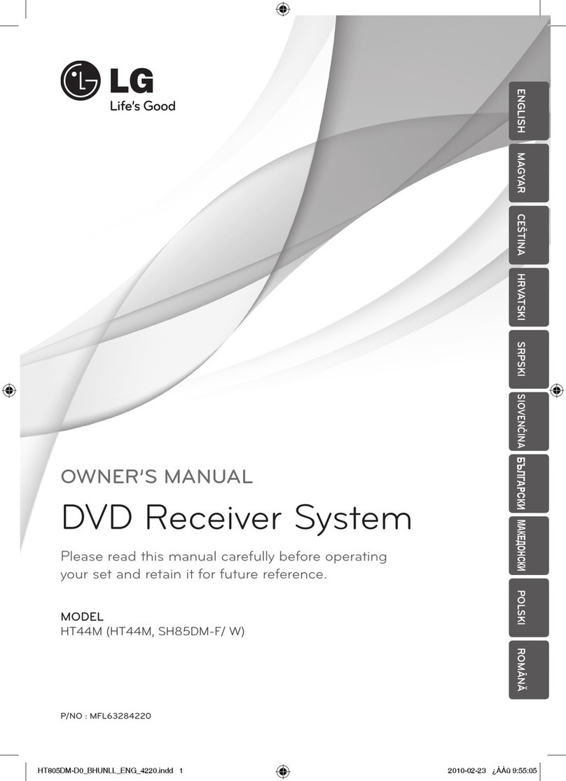LG HT44M User manual