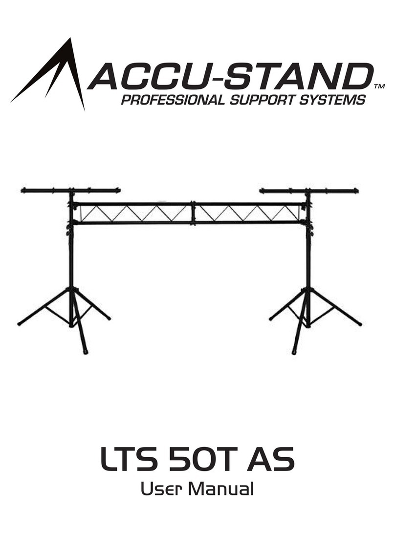 ADJ ACCU-STAND LTS 50T AS user manual