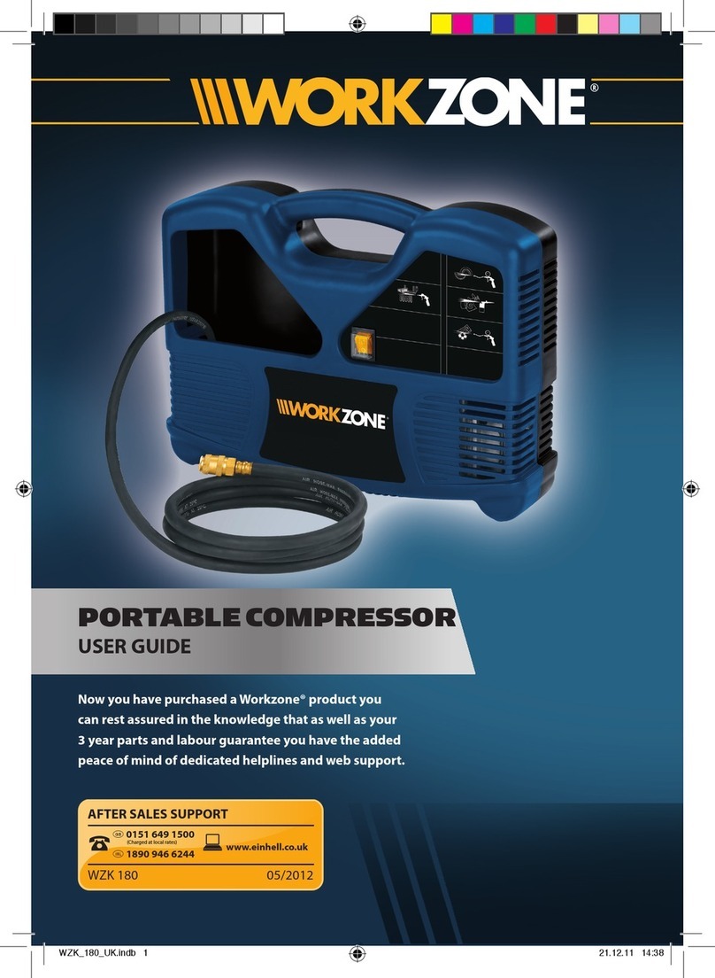 Workzone WZK 180 User manual