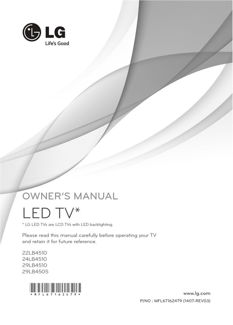 LG 29LB4505 User manual