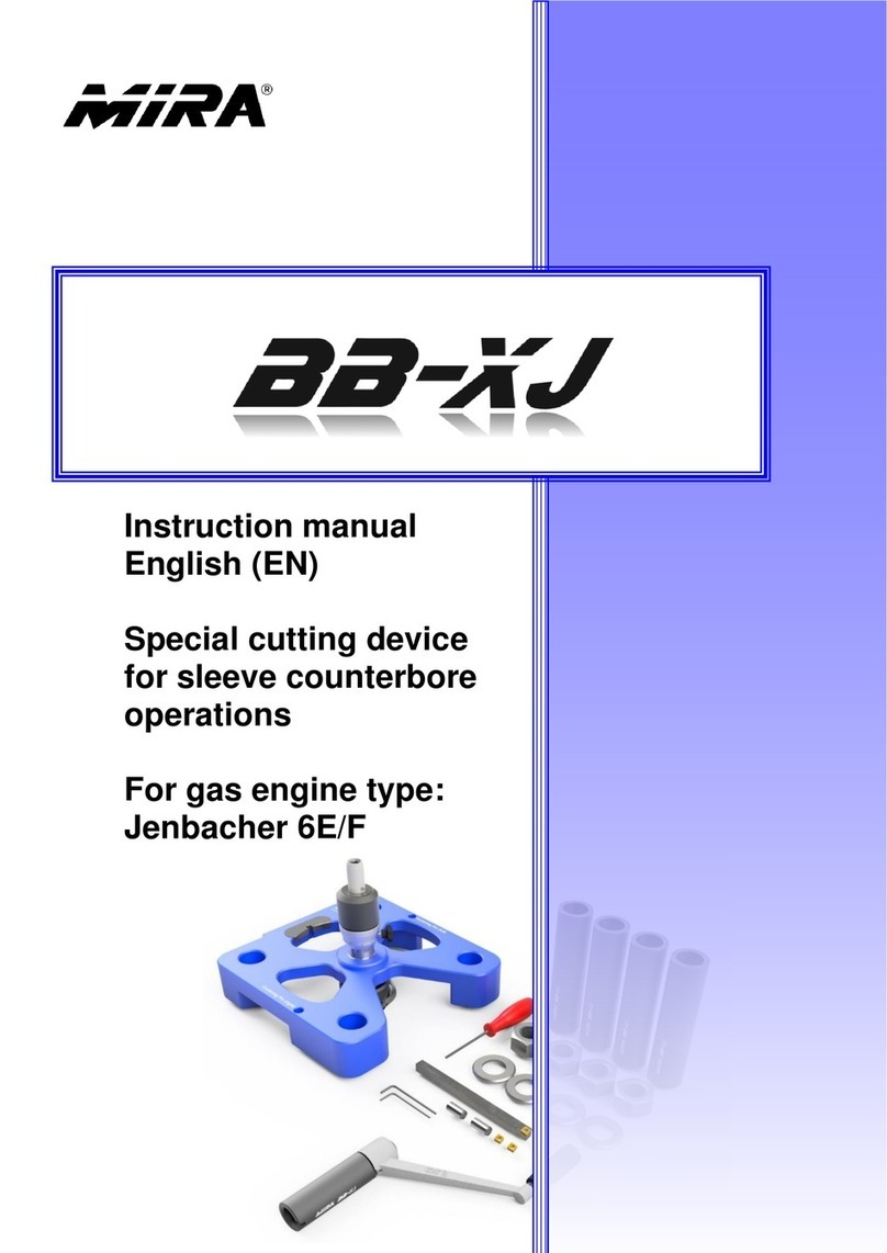 Mira BB-XJ instruction manual
