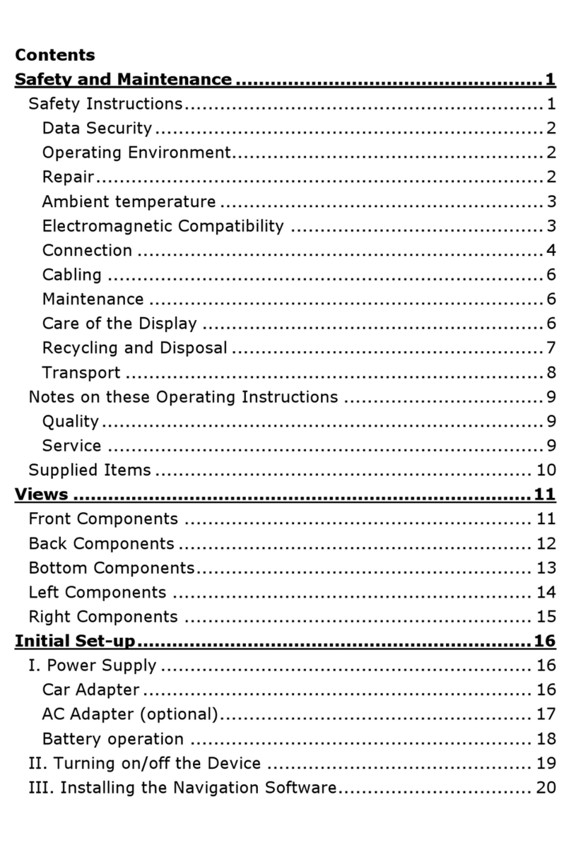 Medion PNA205T User manual