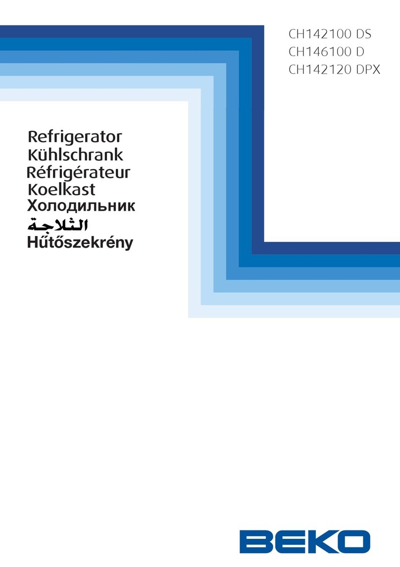 Beko CH142100 DS manual