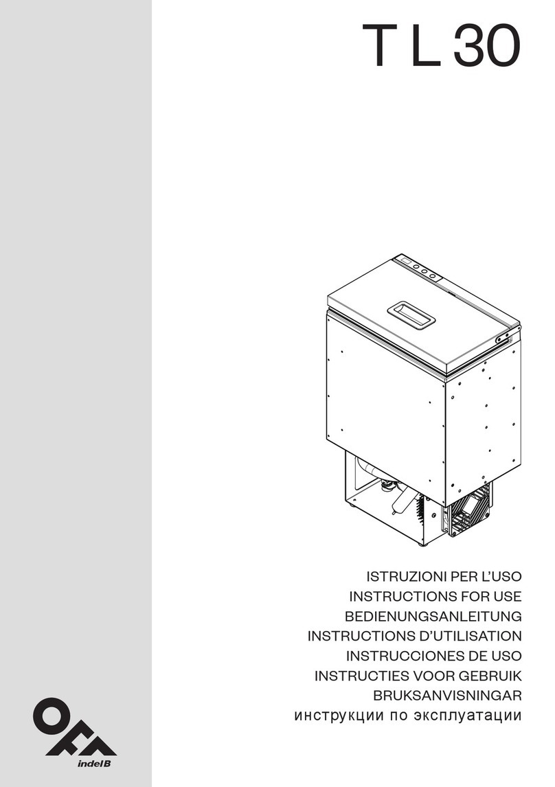 Indel B OFF TL30 Instructions for use