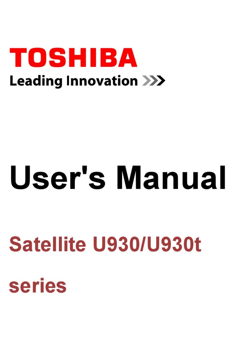 Toshiba Satellite U930 Series user manual