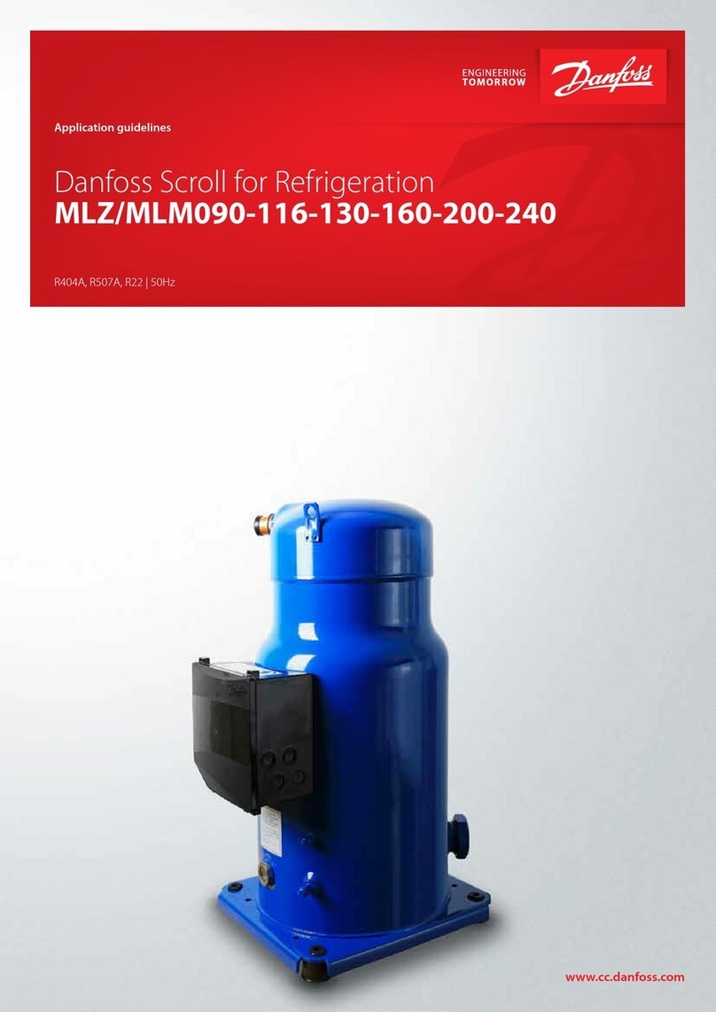 Danfoss MLZ/MLM090-116-130-160-200-240 Instruction Manual