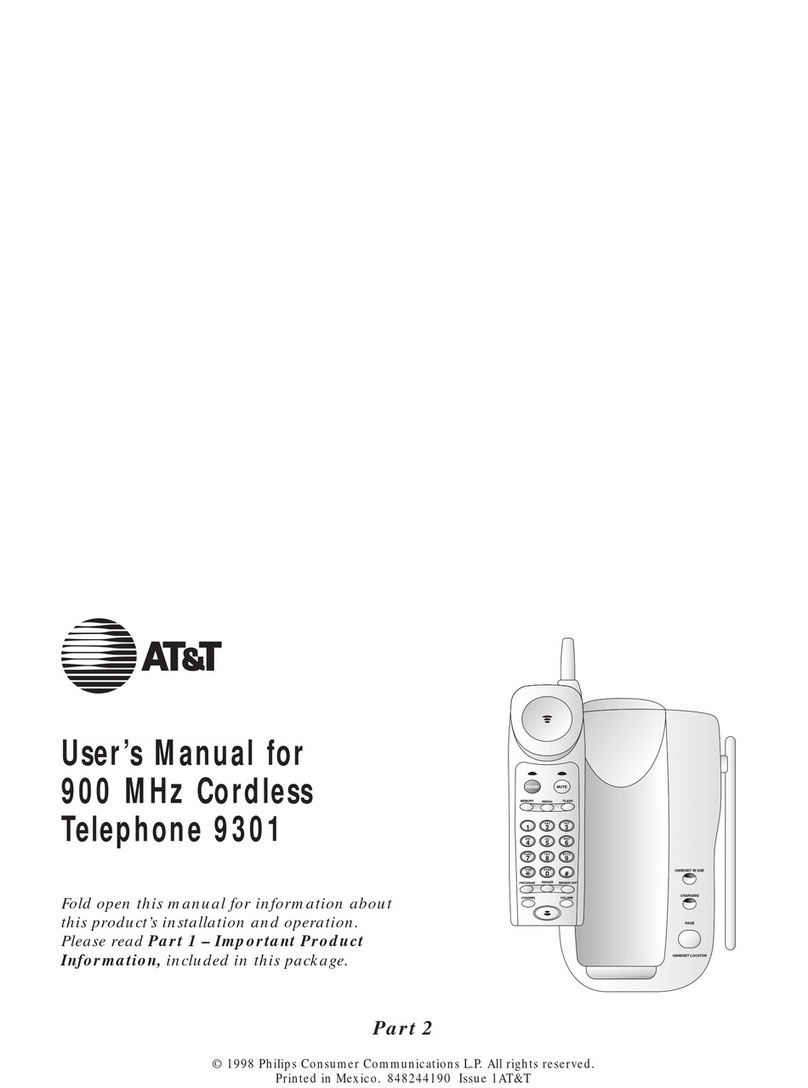 AT&T 9301 User manual
