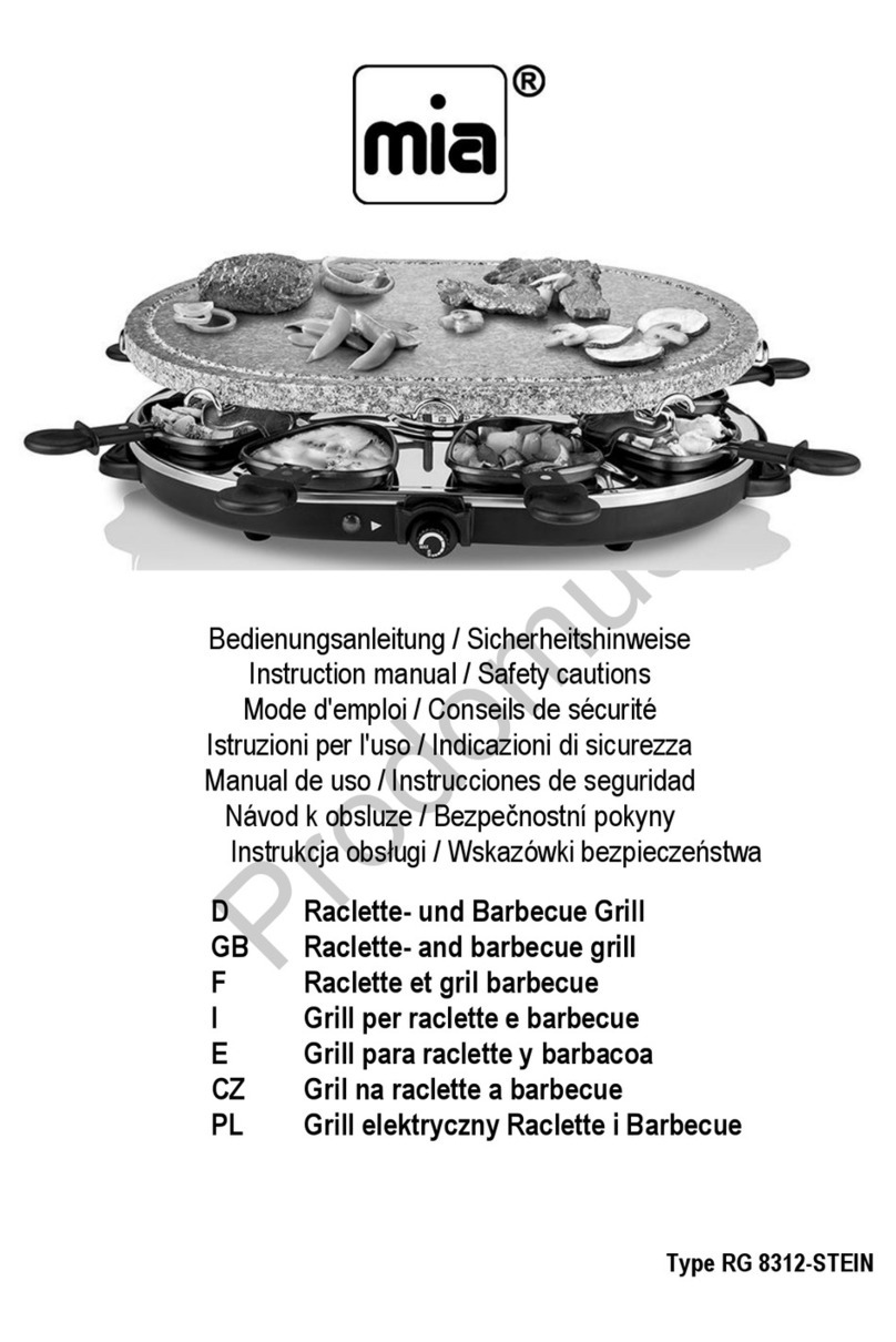 MIA RG 8312-STEIN instruction manual