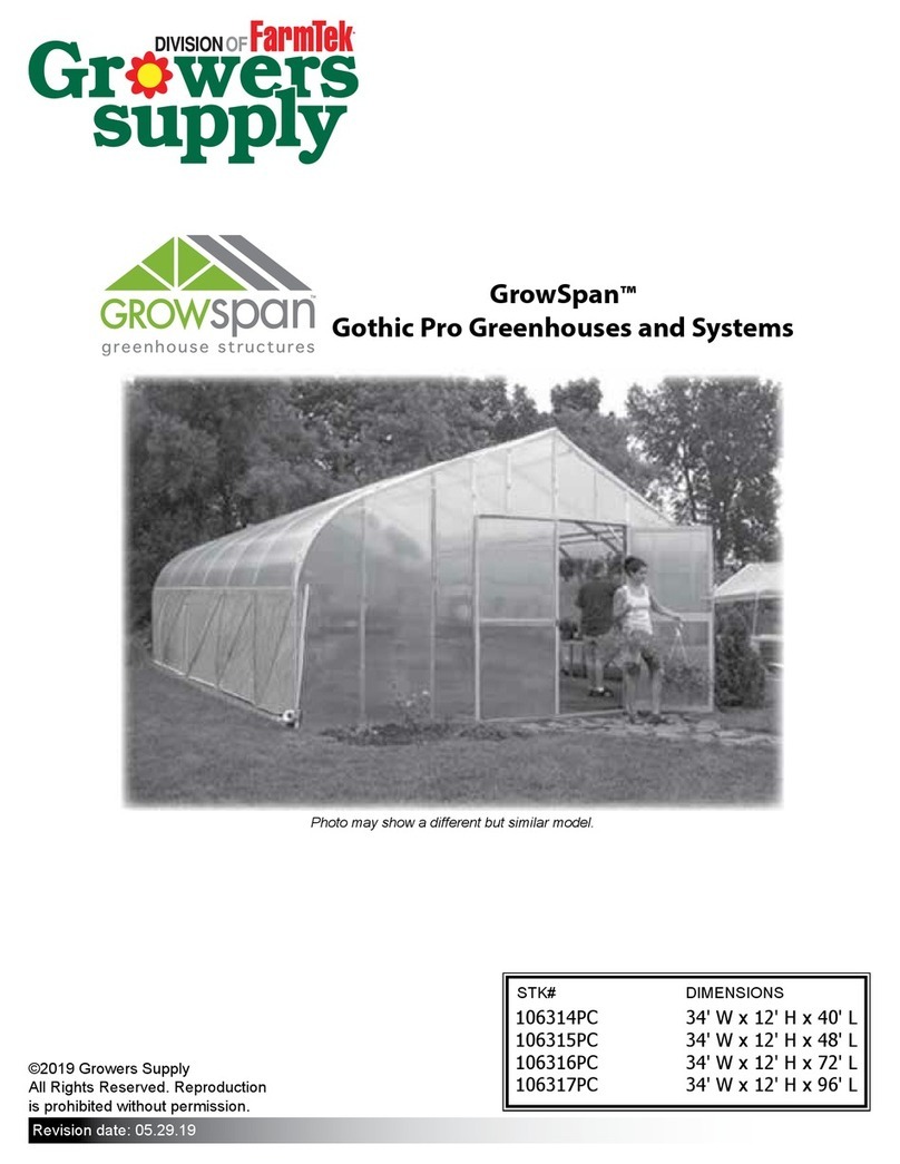 GrowSpan Gothic Pro manual