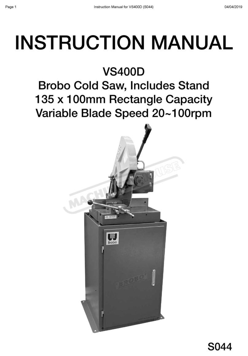 Brobo VS400D instruction manual