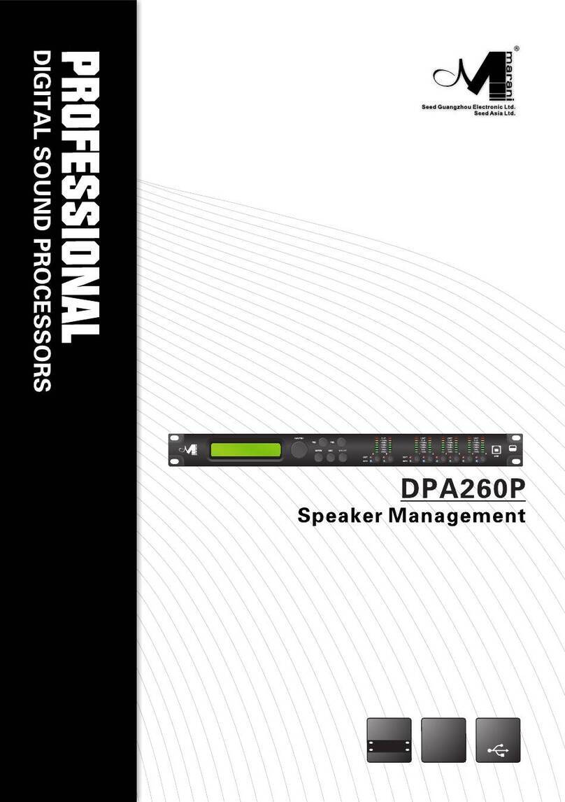 Marani DPA260P User manual