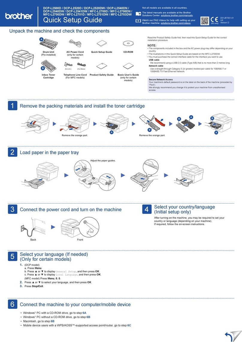 Brother DCP-L2520D User manual