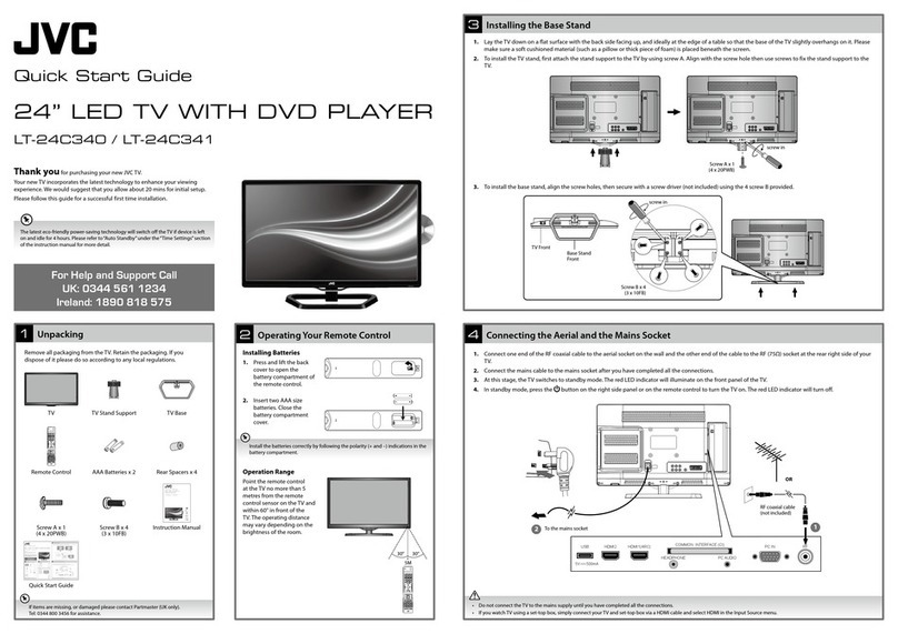 JVC LT-24C341 User manual
