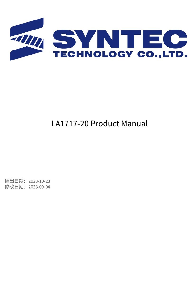 Syntec C Series product manual