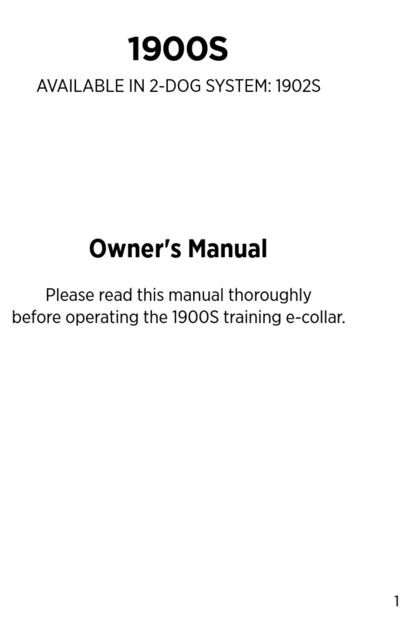 Dogtra 1900S Series owner's manual