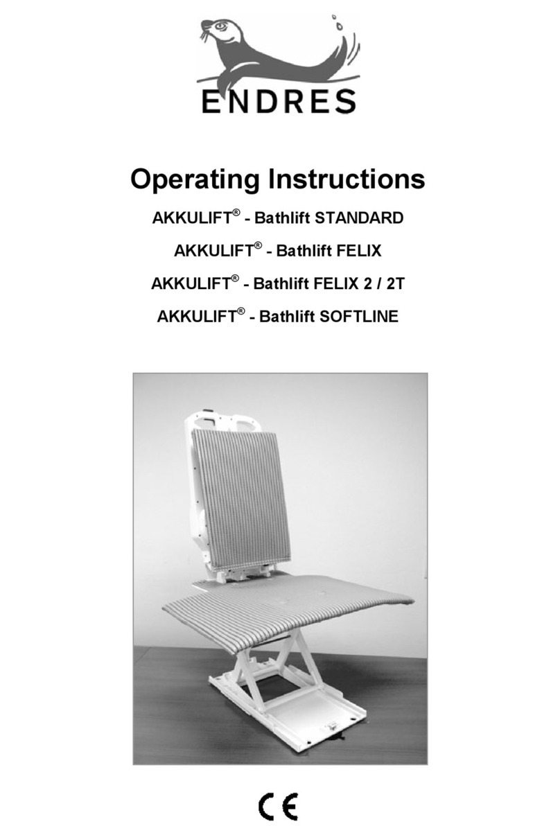 Endres AKKULIFT STANDARD operating instructions Endres AKKULIFT STANDARD operating instructions