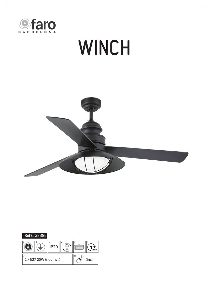 Faro Barcelona WINCH installation instructions
