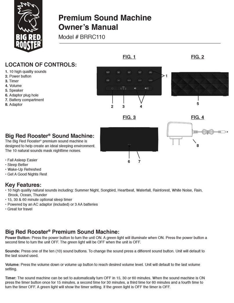 Big Red Rooster BRRC110 owner's manual